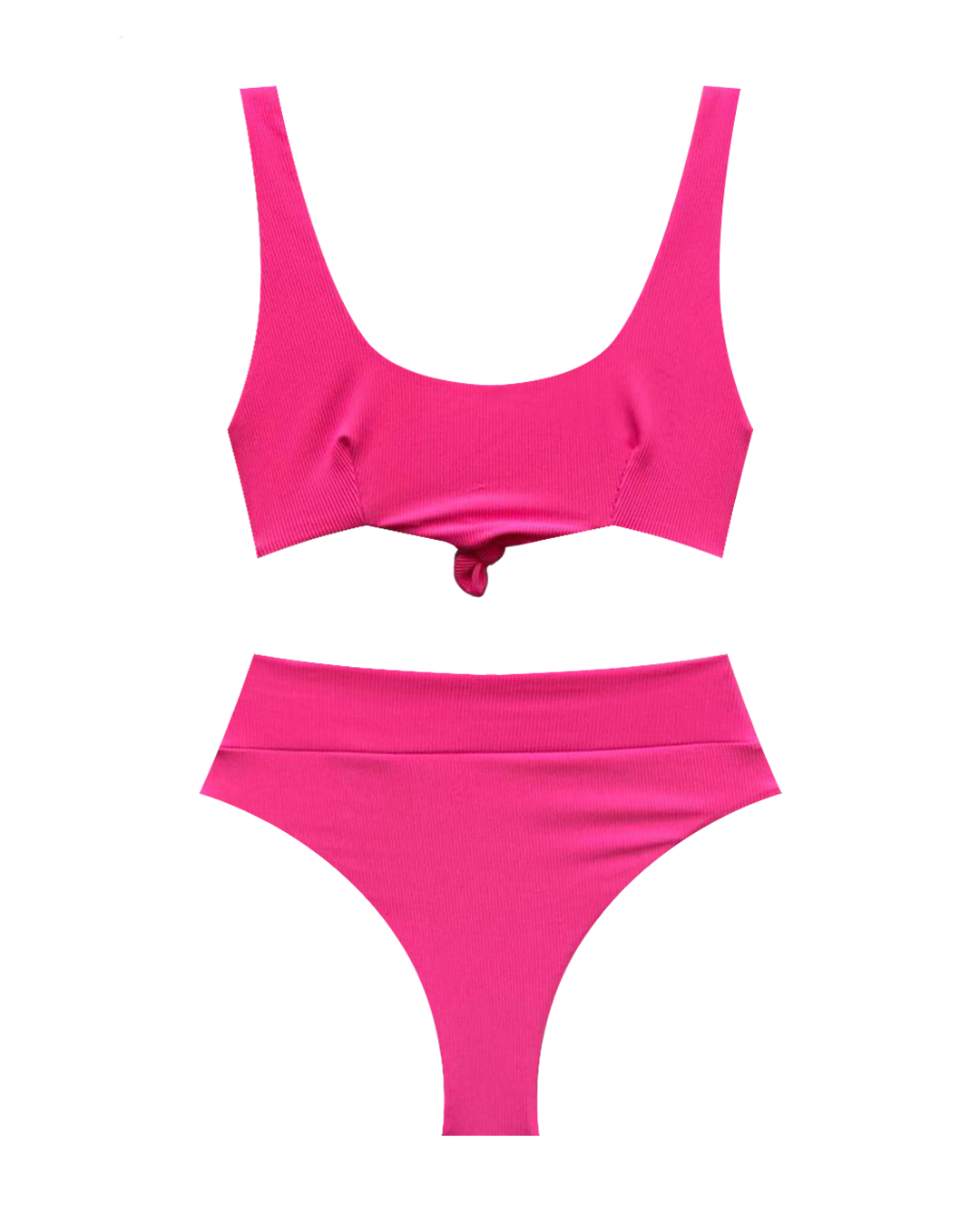 Hot Pink Ribbed