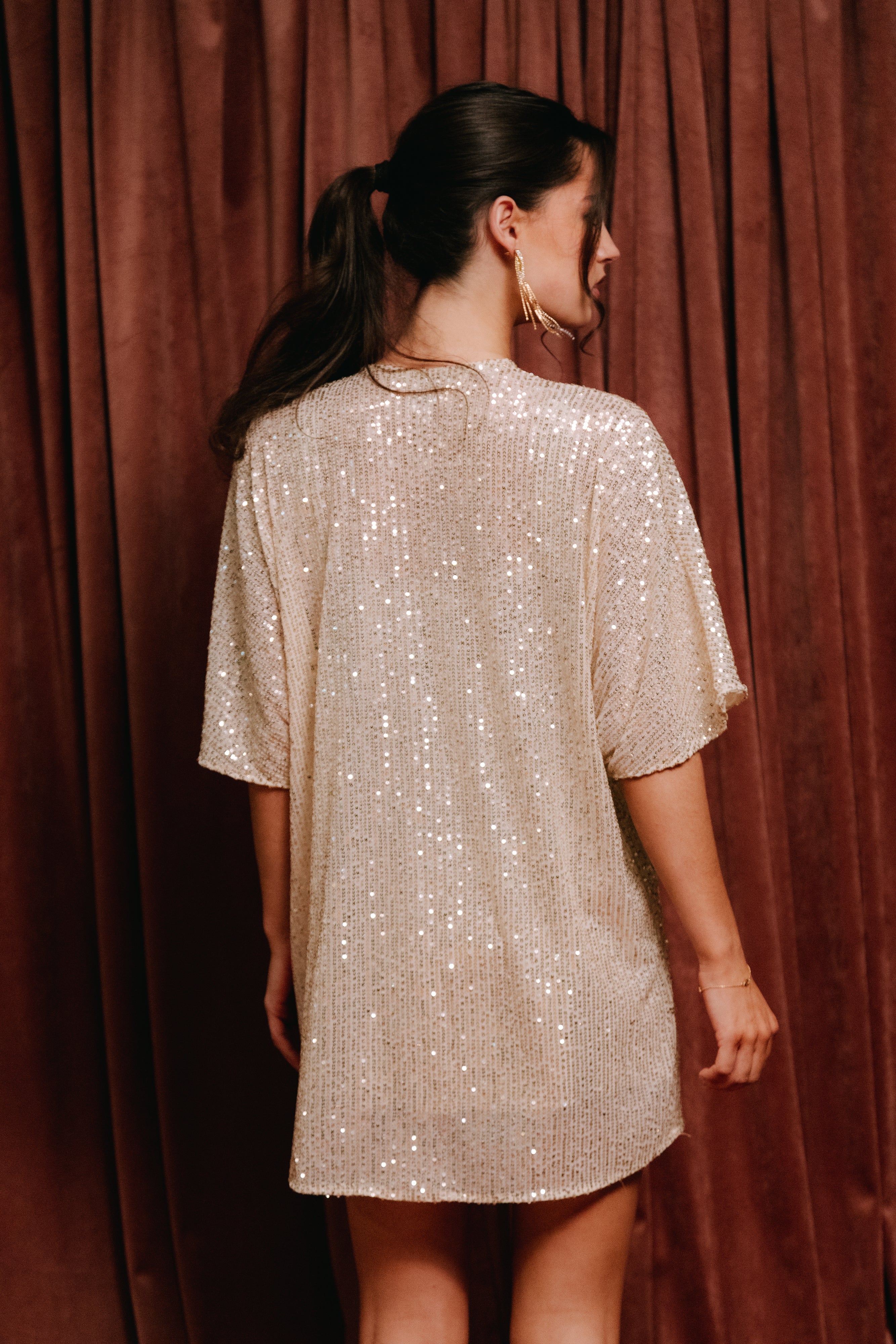 Soft Gold Sequin