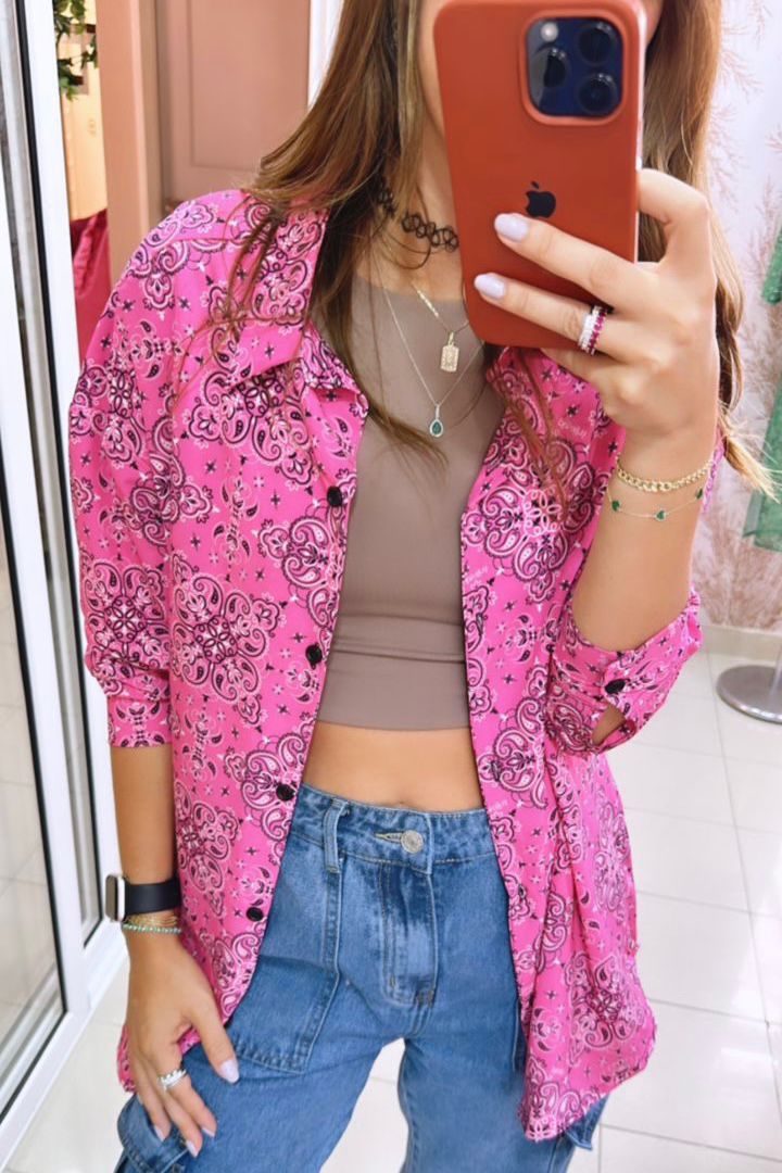 Pink Bandana