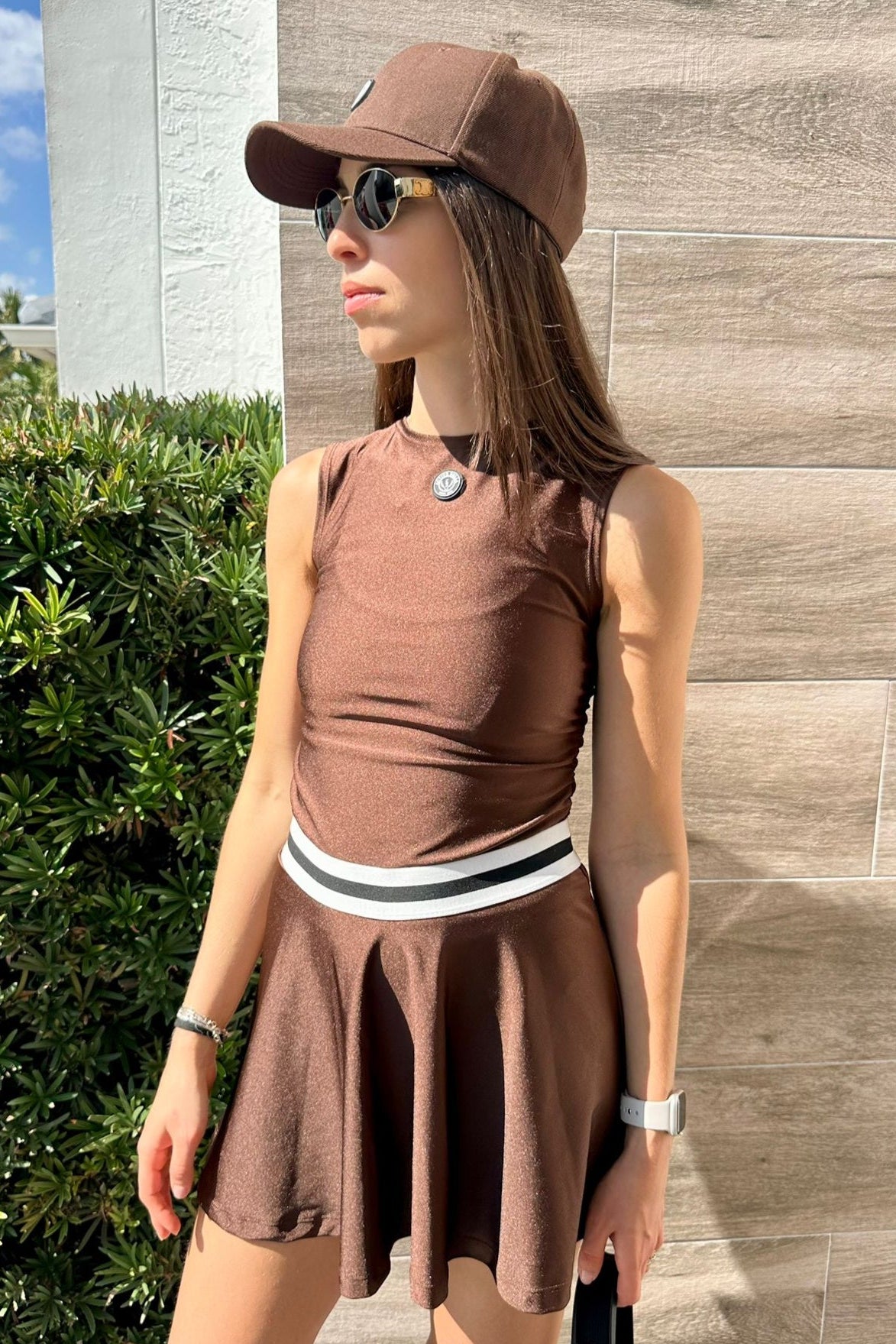 Brown Satin