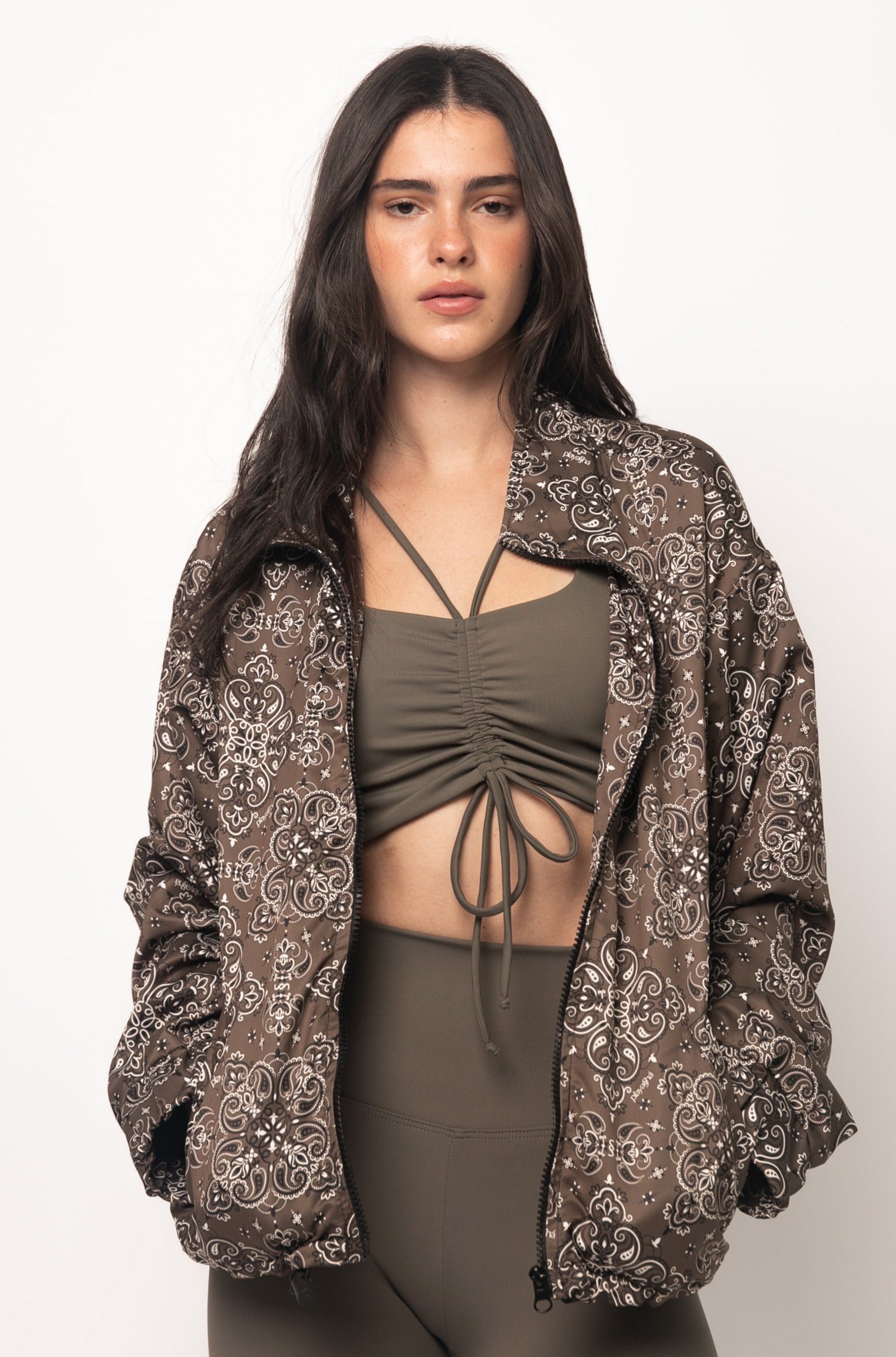 Bandana Print Plus Size Bandana Jacket Supreme The North Face