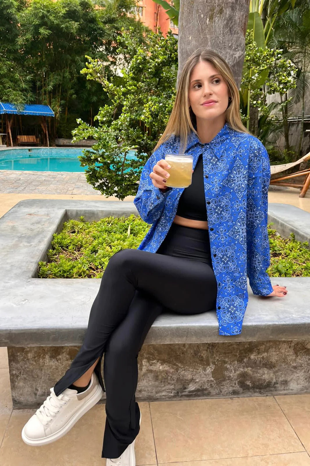 Blue Bandana