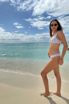 White bandana Top Esmeraldita & Panty Fiji